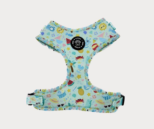 Summer Pawty Adjustable Harness - Summer Collection