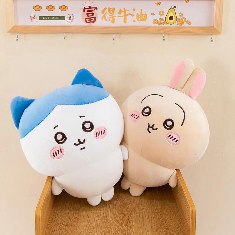 20-50CM Cartoon Usachi Chiikawa Doll Jiikawa Chikawa Series Doll Hachi Self-Deprecating Bear Plush Toy Pillow Children'S Gift Soft Stuffed Animals