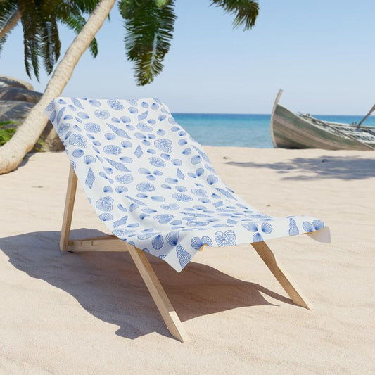 Slightly Subtle Coastal Shell Beach Towel, Relaxing Seaside Vibes, Summer Essential, Vacation Accessory, Nautical Decor, Gift for Beach Lovers