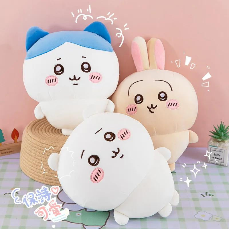 20-50CM Cartoon Usachi Chiikawa Doll Jiikawa Chikawa Series Doll Hachi Self-Deprecating Bear Plush Toy Pillow Children'S Gift Soft Stuffed Animals