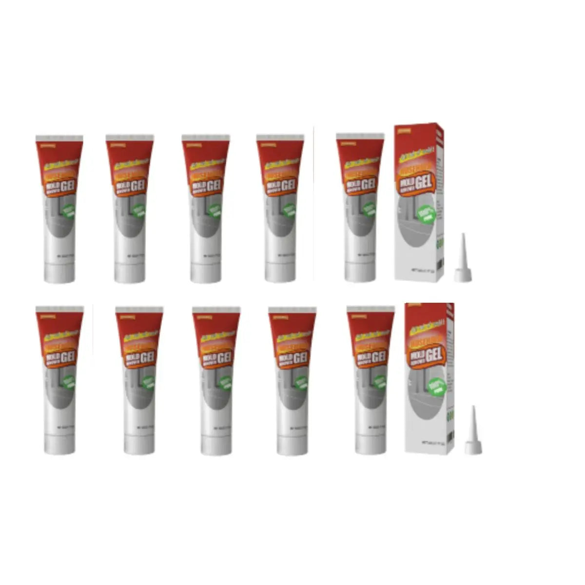 1/2/3/5/10PCS Household Mold Remover Gel Effectively Removes Scale Mildew & Stubborn Stains Eliminates Damp Odor Prevents Fungi