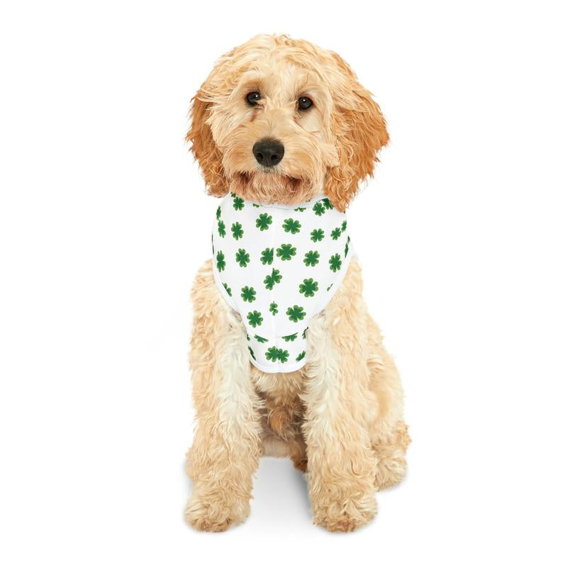 Custom Pet Hoodie, 100% Polyester Material, 5 Sizes, Black/White Rib Color Option