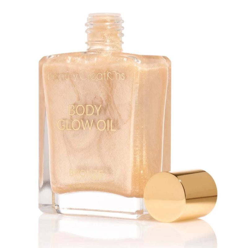 Beauty Creations-Body GLOW OIL CHAMPAGNE/GOLD/BRONZE Net Wt. 50Ml 1.76 Fl Oz-Body Shimmer