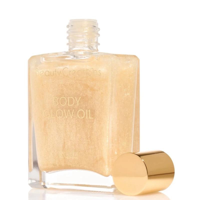 Beauty Creations-Body GLOW OIL CHAMPAGNE/GOLD/BRONZE Net Wt. 50Ml 1.76 Fl Oz-Body Shimmer